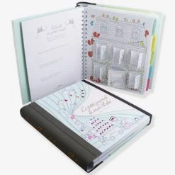 Livre De Naissance - Le Petit Journal De Mon Bébé - Editions MARABOUT Blanc - Hachette