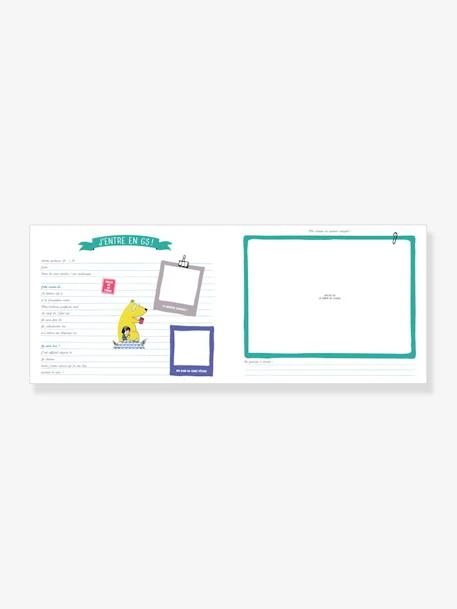 Livre De Naissance - Mes Photos De Classe ALBIN MICHEL Bleu - Hachette 4 Livre De Naissance - Mes Photos De Classe ALBIN MICHEL Bleu - Hachette – Image 2