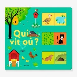 Livre Devine - Qui Vit Où ? - ÉDITIONS MILAN Blanc - Hachette