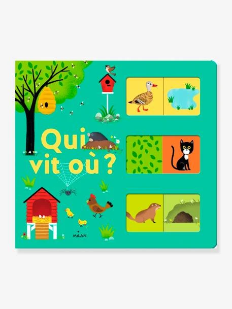 Livre Devine - Qui Vit Où ? - ÉDITIONS MILAN Blanc - Hachette 3 Livre Devine - Qui Vit Où ? - ÉDITIONS MILAN Blanc - Hachette