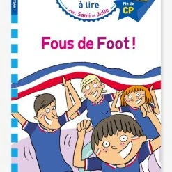 Livre éducatif J’apprends à Lire Avec Sami Et Julie - Fous De Foot !, Niveau 3 HACHETTE EDUCATION Blanc - Hachette