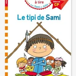 Livre éducatif J’apprends à Lire Avec Sami Et Julie - Le Tipi De Sami, Niveau 1 HACHETTE EDUCATION Blanc - Hachette