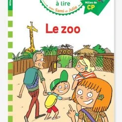 Livre éducatif J’apprends à Lire Avec Sami Et Julie - Le Zoo, Niveau 2 HACHETTE EDUCATION Blanc - Hachette