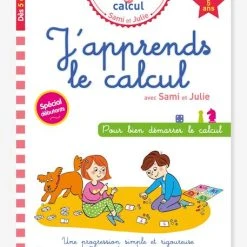 Livre éducatif J’apprends Le Calcul Avec Sami Et Julie HACHETTE EDUCATION Blanc - Hachette