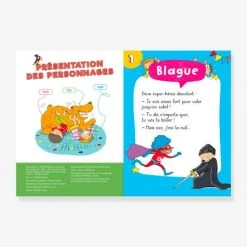 Livre éducatif Sami Et Julie - 100 Blagues, Charades Et Devinettes - Tome 2 - HACHETTE ÉDUCATION Blanc - Hachette 9 Livre éducatif Sami Et Julie - 100 Blagues, Charades Et Devinettes - Tome 2 - HACHETTE ÉDUCATION Blanc - Hachette -Kapla shop livre educatif sami et julie 100 blagues charades et devinettes tome 2 hachette education 2