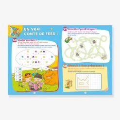 Livre éducatif Sami Et Julie - 100 Jeux De Vacances De La Grande Section Au CP - Cahier De Vacances 2021 - HACHETTE ÉDUCATION Blanc - Hachette -Kapla shop livre educatif sami et julie 100 jeux de vacances de la grande section au cp cahier de vacances 2021 hachette education 1