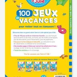 Livre éducatif Sami Et Julie - 100 Jeux De Vacances De La Moyenne à La Grande Section - Cahier De Vacances 2021 - HACHETTE ÉDUCATION Blanc - Hachette 7 Livre éducatif Sami Et Julie - 100 Jeux De Vacances De La Moyenne à La Grande Section - Cahier De Vacances 2021 - HACHETTE ÉDUCATION Blanc - Hachette -Kapla shop livre educatif sami et julie 100 jeux de vacances de la moyenne a la grande section cahier de vacances 2021 hachette education 2