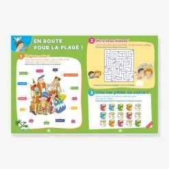 Livre éducatif Sami Et Julie - 100 Jeux De Vacances Du CP Au CE1 - Cahier De Vacances 2021 - HACHETTE ÉDUCATION Blanc - Hachette -Kapla shop livre educatif sami et julie 100 jeux de vacances du cp au ce1 cahier de vacances 2021 hachette education 1