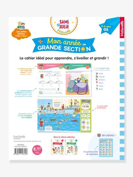 Livre éducatif Sami Et Julie - Mon Année De CP Avec Sami Et Julie (toutes Les Matières) - HACHETTE ÉDUCATION Blanc - Hachette 4 Livre éducatif Sami Et Julie - Mon Année De CP Avec Sami Et Julie (toutes Les Matières) - HACHETTE ÉDUCATION Blanc - Hachette – Image 2