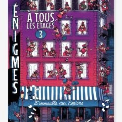 Livre-jeu Enigmes à Tous Les étages, Tome 3 BAYARD JEUNESSE Violet - Hachette