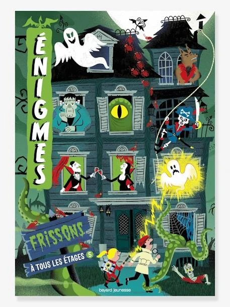 Livre-jeu Enigmes à Tous Les étages, Tome 5 BAYARD JEUNESSE Vert - Hachette 3 Livre-jeu Enigmes à Tous Les étages, Tome 5 BAYARD JEUNESSE Vert - Hachette