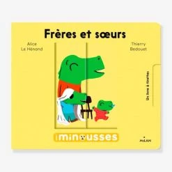 Livre - Les Minousses - Frères Et Sœurs - ÉDITIONS MILAN Blanc - Hachette