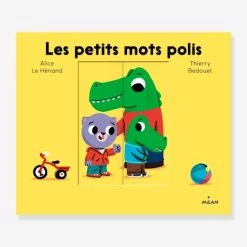 Livre - Les Minousses - Les Petits Mots Polis - ÉDITIONS MILAN Blanc - Hachette