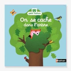 Livre On Se Cache Dans L’arbre PETIT NATHAN Vert - Nathan