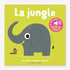 Livre Sonore La Jungle GALLIMARD JEUNESSE Jaune - Gallimard