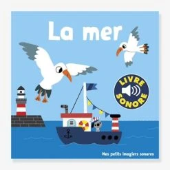 Livre Sonore La Mer GALLIMARD JEUNESSE Bleu - Gallimard