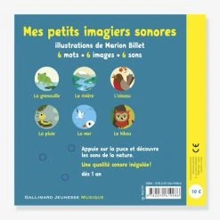 Livre Sonore La Nature GALLIMARD JEUNESSE Bleu - Gallimard 5 Livre Sonore La Nature GALLIMARD JEUNESSE Bleu - Gallimard -Kapla shop livre sonore la nature gallimard jeunesse 1