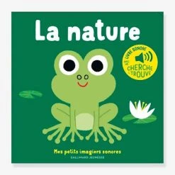 Livre Sonore La Nature GALLIMARD JEUNESSE Bleu - Gallimard