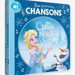 Livre Sonore - Mes Premières Chansons Disney® - La Reine Des Neiges HACHETTE JEUNESSE Bleu - Disney