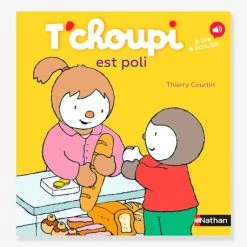 Livre T'choupi Est Poli NATHAN Multico - Nathan