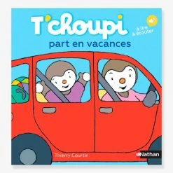 Livre T'choupi Part En Vacances NATHAN Multico - Nathan