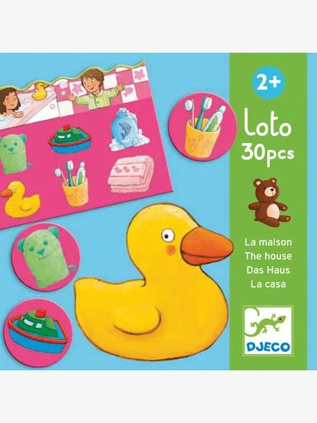 Loto De La Maison DJECO Bleu - Djeco 3 Loto De La Maison DJECO Bleu - Djeco