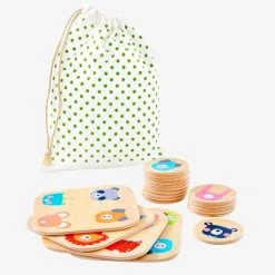 Loto Des Animaux En Bois FSC® Multicolore - Vertbaudet