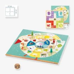 Mallette De Jeux Junior - Ludo And Co DJECO Bleu - Djeco