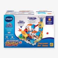 Marble Rush - Circuit à Billes Discovery Set XS100 - VTECH Multicolore - Toutes Les Marques -Kapla shop marble rush circuit a billes discovery set xs100 vtech 1