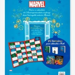 MARVEL - Calendrier De L'Avent - 24 Histoires Pour Attendre Noël - HACHETTE DISNEY Bleu - Hachette 7 MARVEL - Calendrier De L'Avent - 24 Histoires Pour Attendre Noël - HACHETTE DISNEY Bleu - Hachette -Kapla shop marvel calendrier de lavent 24 histoires pour attendre noel hachette disney 2