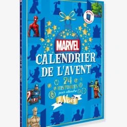 MARVEL - Calendrier De L'Avent - 24 Histoires Pour Attendre Noël - HACHETTE DISNEY Bleu - Hachette