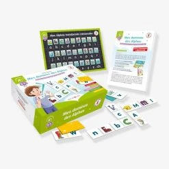 Mes Dominos Des Alphas RÉCRÉALIRE Blanc - Recrealire 8 Mes Dominos Des Alphas RÉCRÉALIRE Blanc - Recrealire -Kapla shop mes dominos des alphas recrealire 2