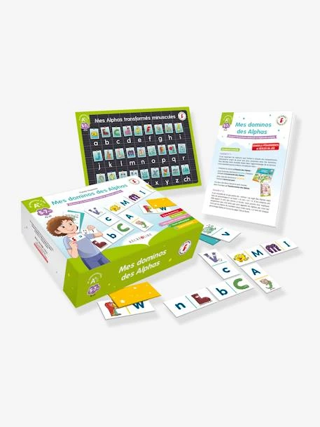 Mes Dominos Des Alphas RÉCRÉALIRE Blanc - Recrealire 5 Mes Dominos Des Alphas RÉCRÉALIRE Blanc - Recrealire – Image 3