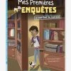 Mes Premières Enquêtes - T.1 - Le Fantôme Du Château - AUZOU Marron - Auzou -Kapla shop mes premieres enquetes t.1 le fantome du chateau auzou