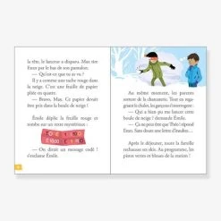 Mes Premières Enquêtes - T.3 - Mystère Et Bonhomme De Neige - AUZOU Blanc - Auzou -Kapla shop mes premieres enquetes t.3 mystere et bonhomme de neige auzou 3