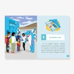 Mes Premières Enquêtes - T.4 - Remous à La Piscine - AUZOU Bleu - Auzou -Kapla shop mes premieres enquetes t.4 remous a la piscine auzou 2