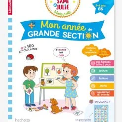 Mon Année De Grande Section Avec Sami Et Julie 5-6 Ans - HACHETTE ÉDUCATION Blanc - Hachette