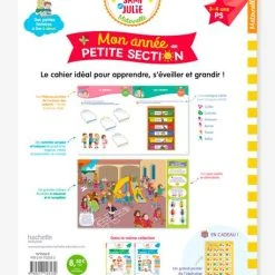 Mon Année De Petite Section Avec Sami Et Julie 3-4 Ans - HACHETTE ÉDUCATION Blanc - Hachette -Kapla shop mon annee de petite section avec sami et julie 3 4 ans hachette education 1