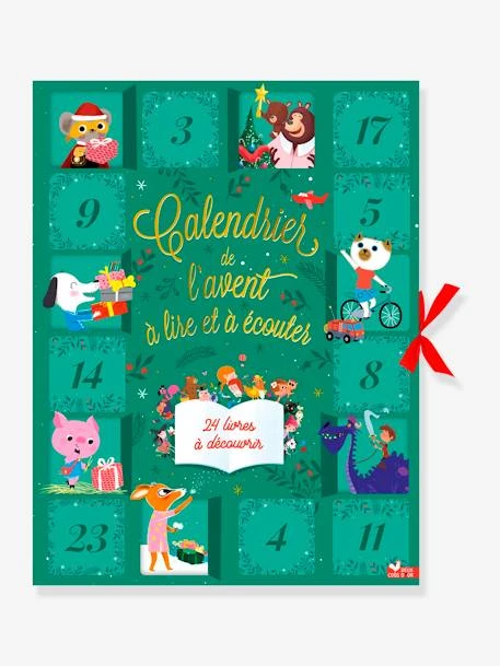 Mon Calendrier De L'Avent - 24 Histoires à Lire Et à écouter - DEUX COQS D'OR Vert - Hachette 3 Mon Calendrier De L'Avent - 24 Histoires à Lire Et à écouter - DEUX COQS D'OR Vert - Hachette
