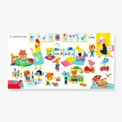 Mon Cherche Et Trouve Sonore De L'école Maternelle - TOURBILLON Blanc - Hachette -Kapla shop mon cherche et trouve sonore de lecole maternelle tourbillon 2