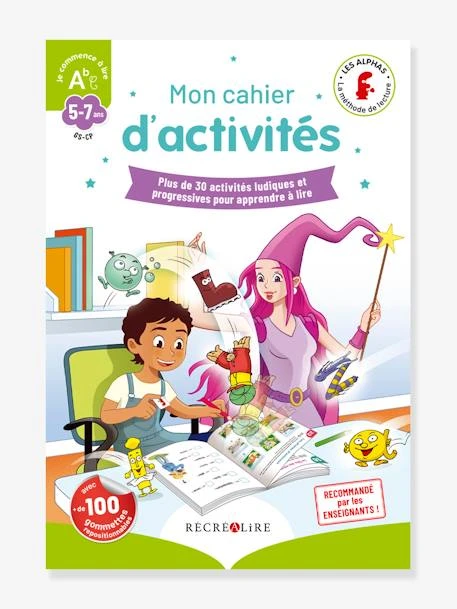 Mon Coffret Des Alphas Transformés - RÉCRÉALIRE Blanc Et Vert - Recrealire 4 Mon Coffret Des Alphas Transformés - RÉCRÉALIRE Blanc Et Vert - Recrealire – Image 2