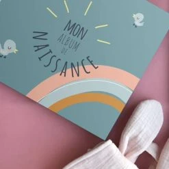 Mon Livre De Naissance + Toise Vert - Vertbaudet -Kapla shop mon livre de naissance toise 1