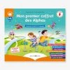Mon Premier Coffret Des Alphas - RÉCRÉALIRE Bleu Et Orange - Recrealire -Kapla shop mon premier coffret des alphas recrealire