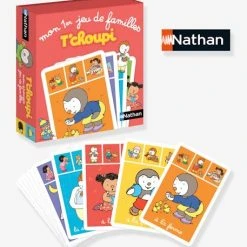 Mon Premier Jeu De Familles T'choupi NATHAN Rouge - Nathan 8 Mon Premier Jeu De Familles T'choupi NATHAN Rouge - Nathan -Kapla shop mon premier jeu de familles tchoupi nathan 1