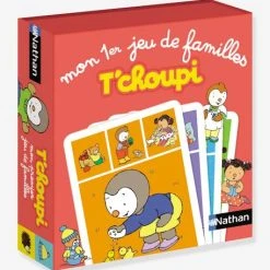 Mon Premier Jeu De Familles T'choupi NATHAN Rouge - Nathan 9 Mon Premier Jeu De Familles T'choupi NATHAN Rouge - Nathan -Kapla shop mon premier jeu de familles tchoupi nathan 2