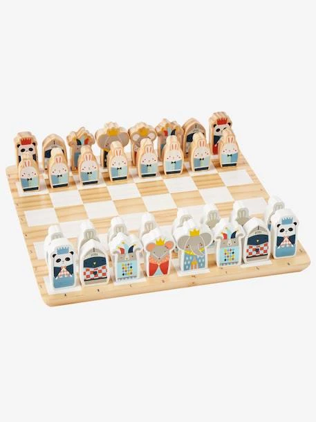 Mon Premier Jeu D'échecs En Bois FSC® Multicolore - Vertbaudet 3 Mon Premier Jeu D'échecs En Bois FSC® Multicolore - Vertbaudet
