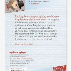 P.P. Cul-Vert Détective Privé - Enquête Au Collège - T3 - GALLIMARD JEUNESSE Vert - Gallimard 5 P.P. Cul-Vert Détective Privé - Enquête Au Collège - T3 - GALLIMARD JEUNESSE Vert - Gallimard -Kapla shop p.p. cul vert detective prive enquete au college t3 gallimard jeunesse 1
