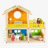 Petite Maison Joyeuse En Bois HAPE Multicolore - Hape 1 Petite Maison Joyeuse En Bois HAPE Multicolore - Hape -Kapla shop petite maison joyeuse en bois hape