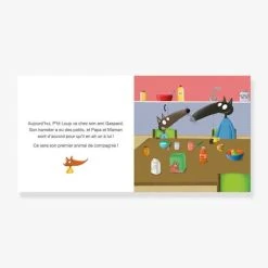 P'tit Loup A Un Animal De Compagnie - AUZOU Blanc - Auzou 6 P'tit Loup A Un Animal De Compagnie - AUZOU Blanc - Auzou -Kapla shop ptit loup a un animal de compagnie auzou 1