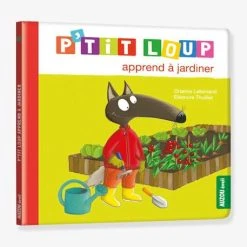 P’TIT LOUP Apprend à Jardiner AUZOU Jaune - Auzou